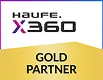 Haufe X360 Gold Partner Logo