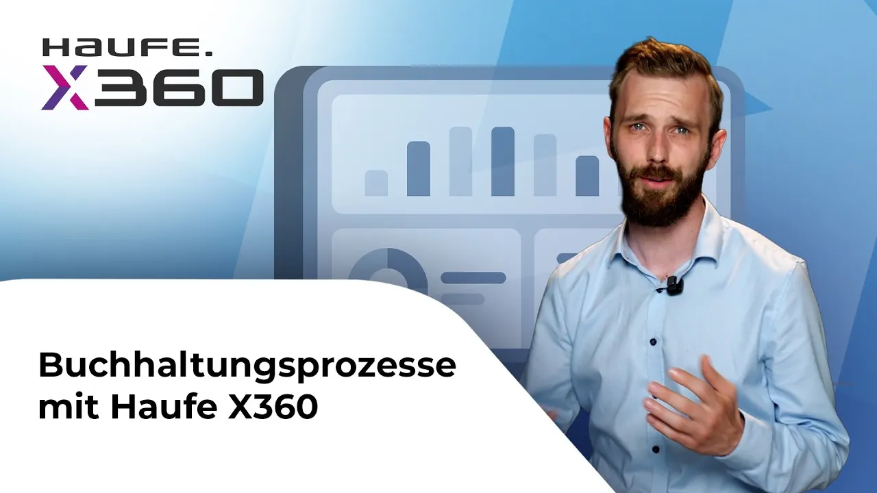 Vorschaubild zum Video: Haufe X360 Buchhaltungsprozesse: so bauen Sie Finance sauber auf