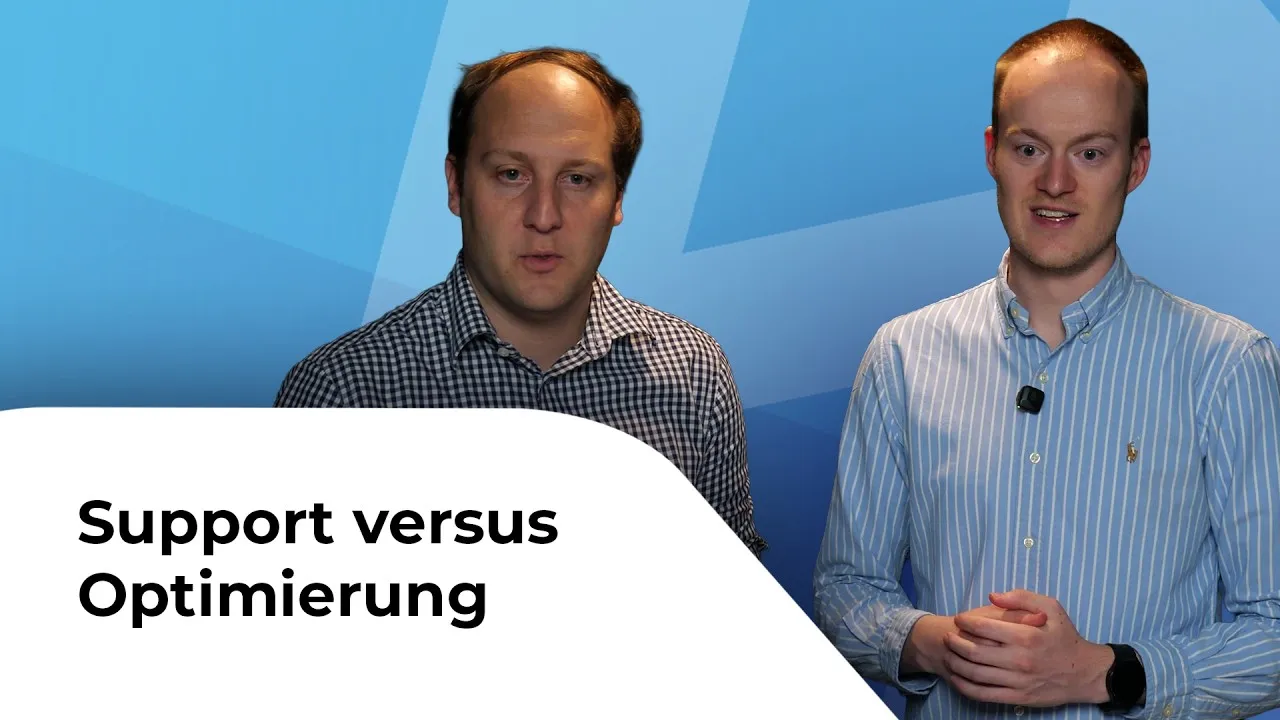 Vorschaubild zum Video: Haufe X360 Support vs. Optimierung: warum Betreuung mehr leisten muss