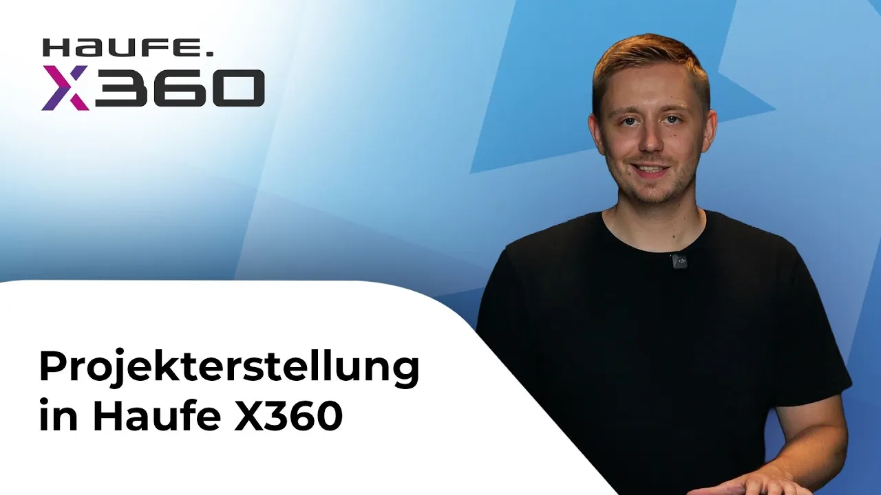Vorschaubild zum Video: Haufe X360 Projekte anlegen: Projekterstellung einfach erklärt