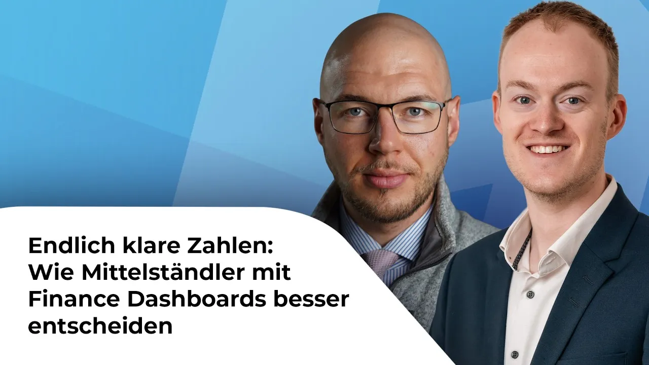 Vorschaubild zum Video: Endlich klare Zahlen: Wie Mittelständler mit Finance Dashboards besser entscheiden