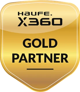 Siegel Haufe X360 Gold Partner
