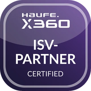 Siegel Haufe X360 ISV-Partner