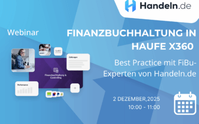 Finanzbuchhaltung in Haufe X360 – Best Practice mit FiBu-Experten von Handeln.de